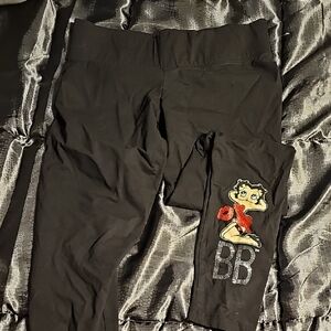 XL Betty Boop Yoga Pants, BNWOT